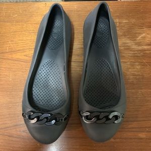 SOLD Women's Gianna Link Ballet Flat Crocs